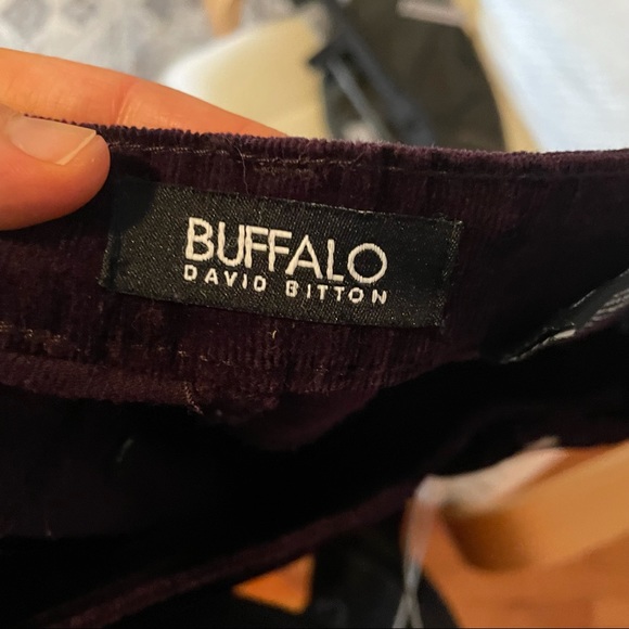 Buffalo David Bitton Icon 6/28 wine corduroy pants - Picture 5 of 5